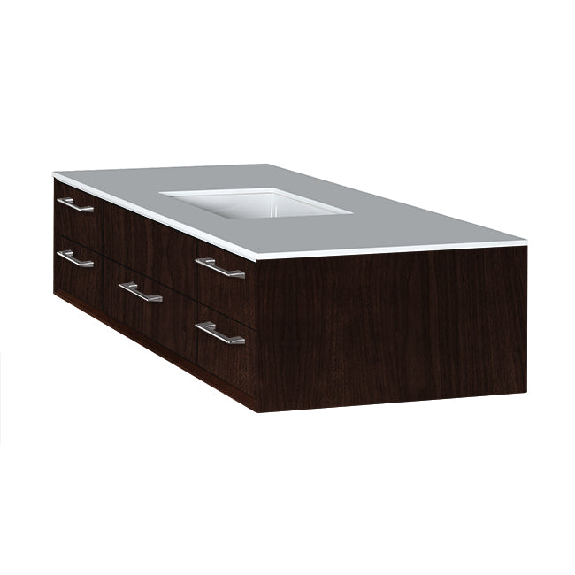 Lacava Gemelli 48" Wall Mount Vanity by Lacava