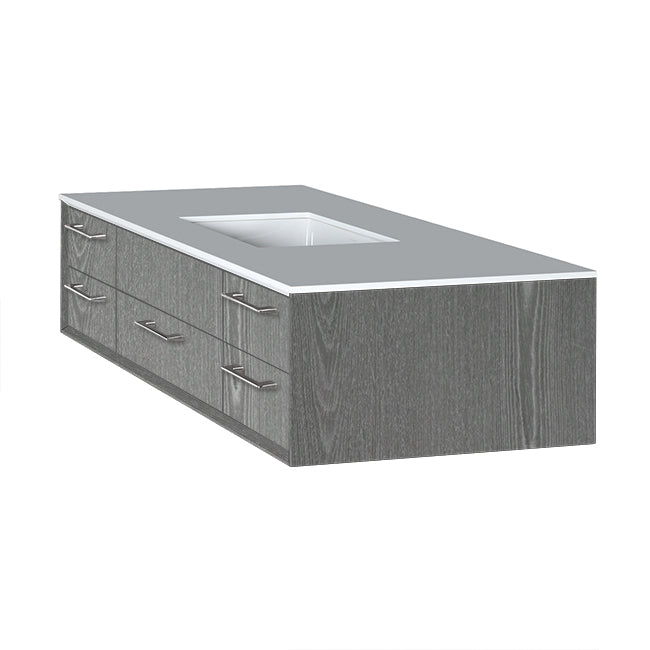 Lacava Gemelli 48" Wall Mount Vanity by Lacava