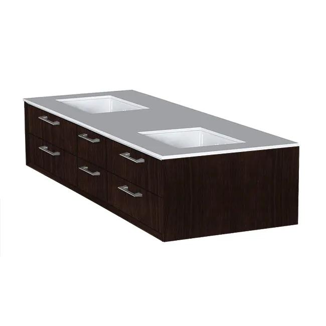 Lacava Gemelli 60" Wall Mount Vanity by Lacava