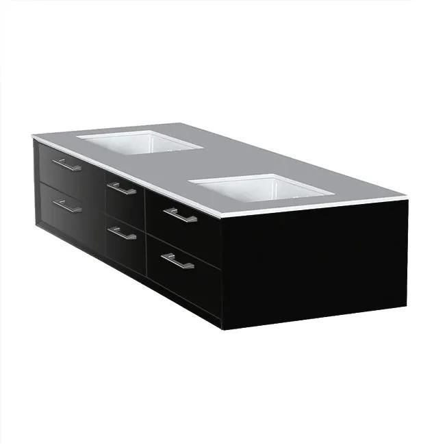 Lacava Gemelli 60" Wall Mount Vanity by Lacava