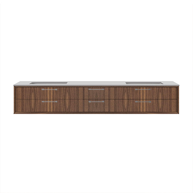 Lacava Gemelli 72" Wall Mount Vanity by Lacava