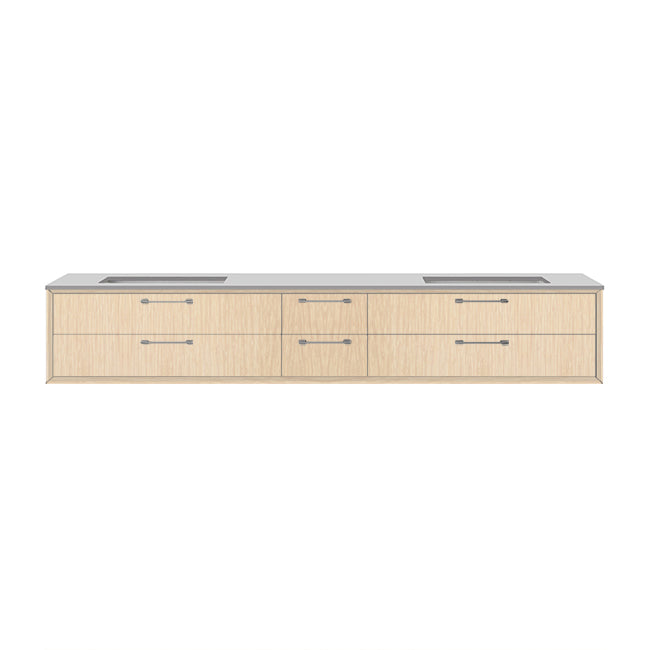 Lacava Gemelli 72" Wall Mount Vanity by Lacava