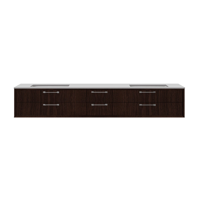 Lacava Gemelli 72" Wall Mount Vanity by Lacava
