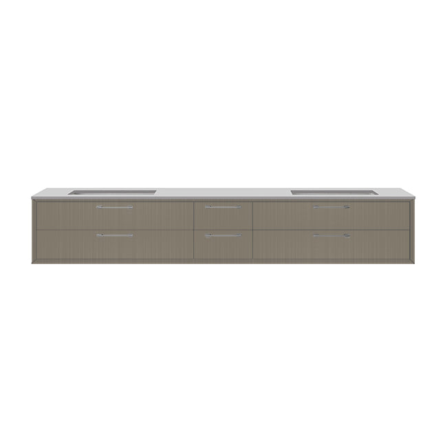 Lacava Gemelli 72" Wall Mount Vanity by Lacava