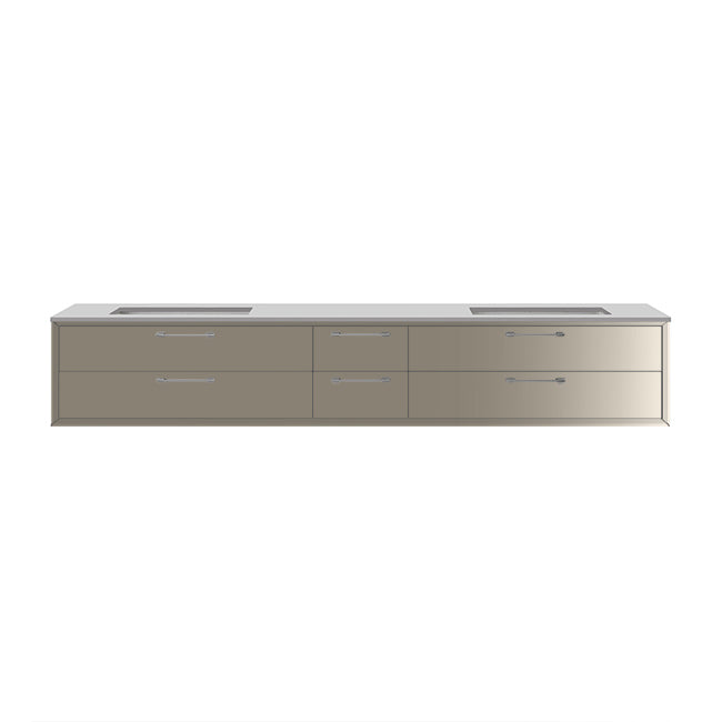Lacava Gemelli 72" Wall Mount Vanity by Lacava