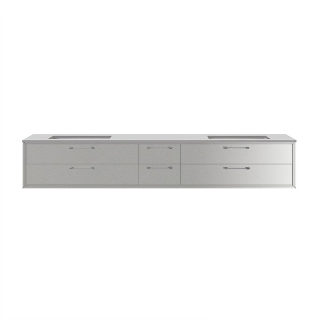 Lacava Gemelli 72" Wall Mount Vanity by Lacava