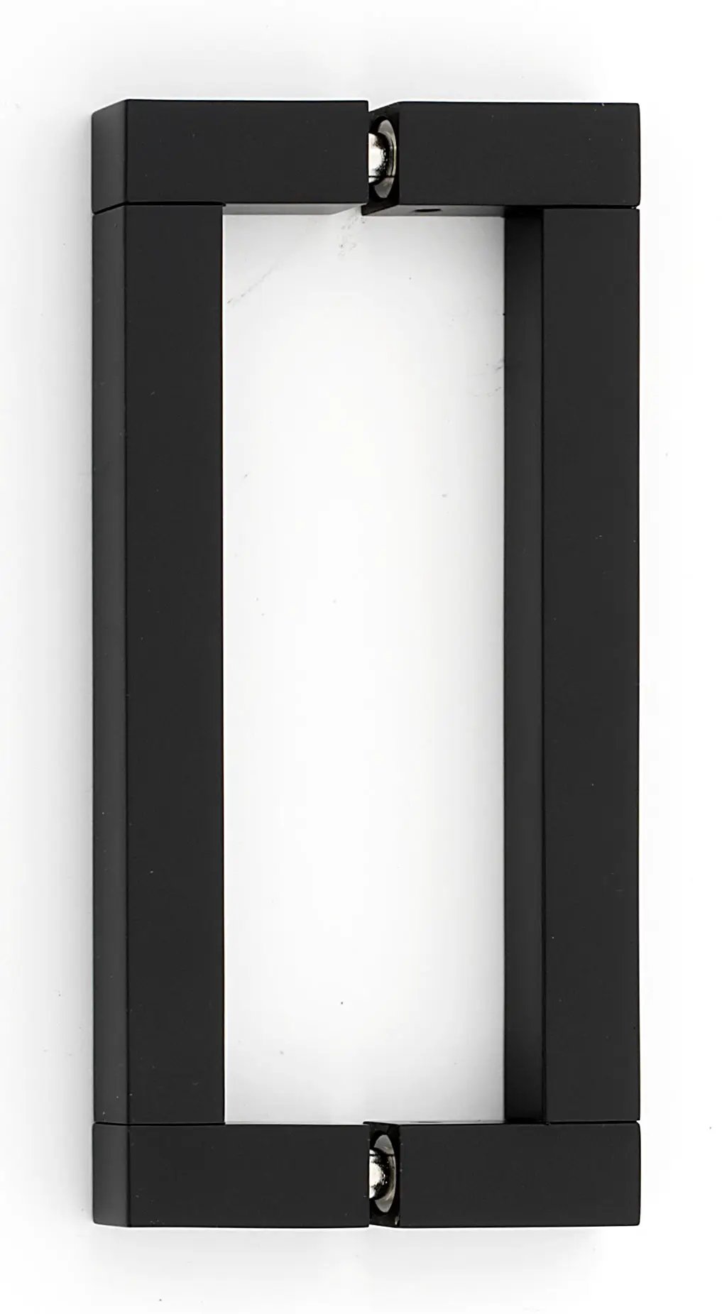 Alno Block 6" Back to Back Glass Door Pull by Alno