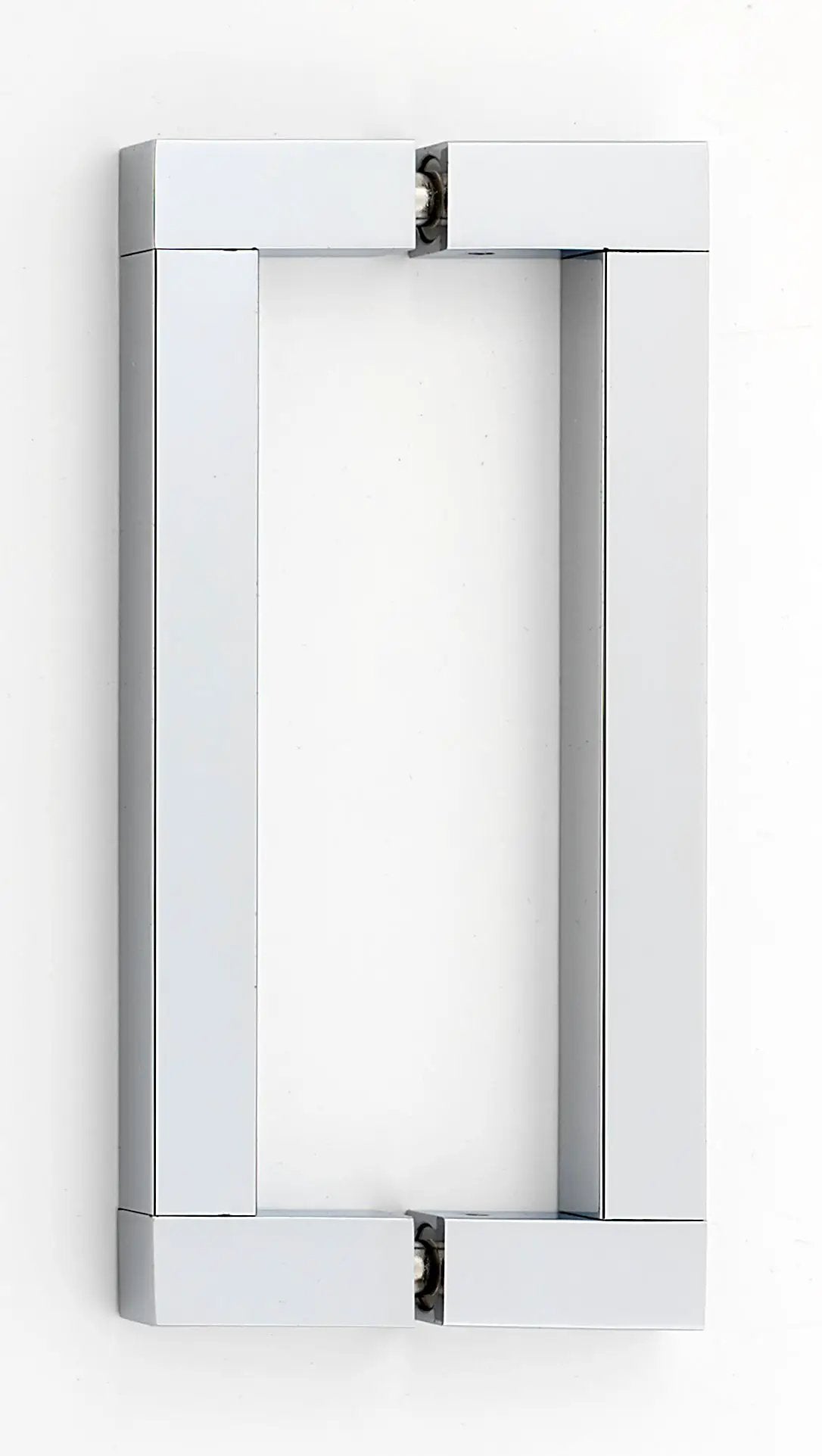 polished chrome door pull