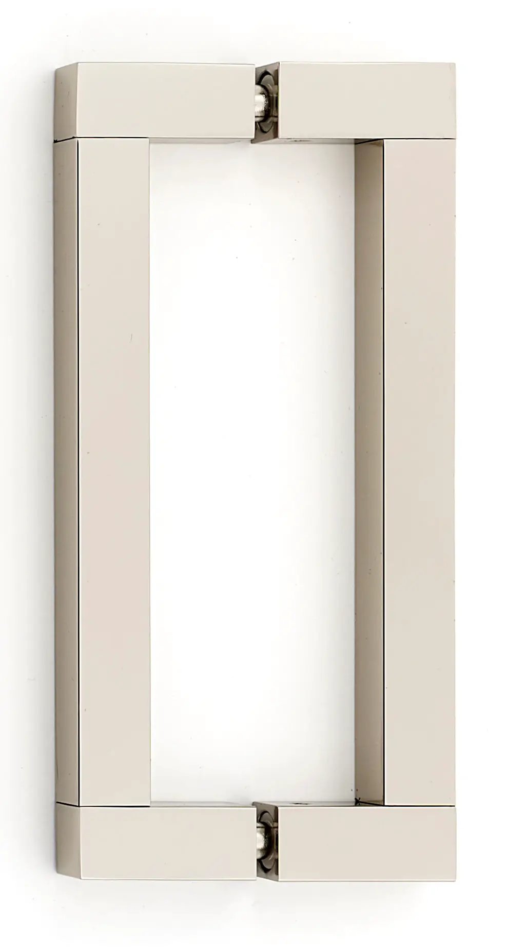 Alno Block 6" Back to Back Glass Door Pull by Alno