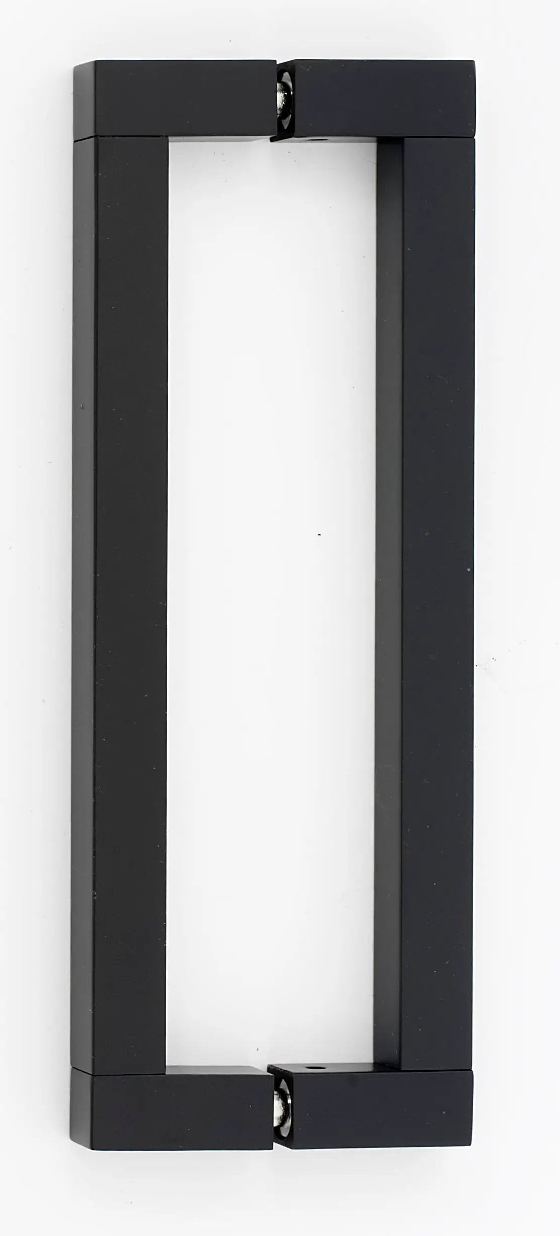 Alno Block 8" Back to Back Glass Door Pull by Alno