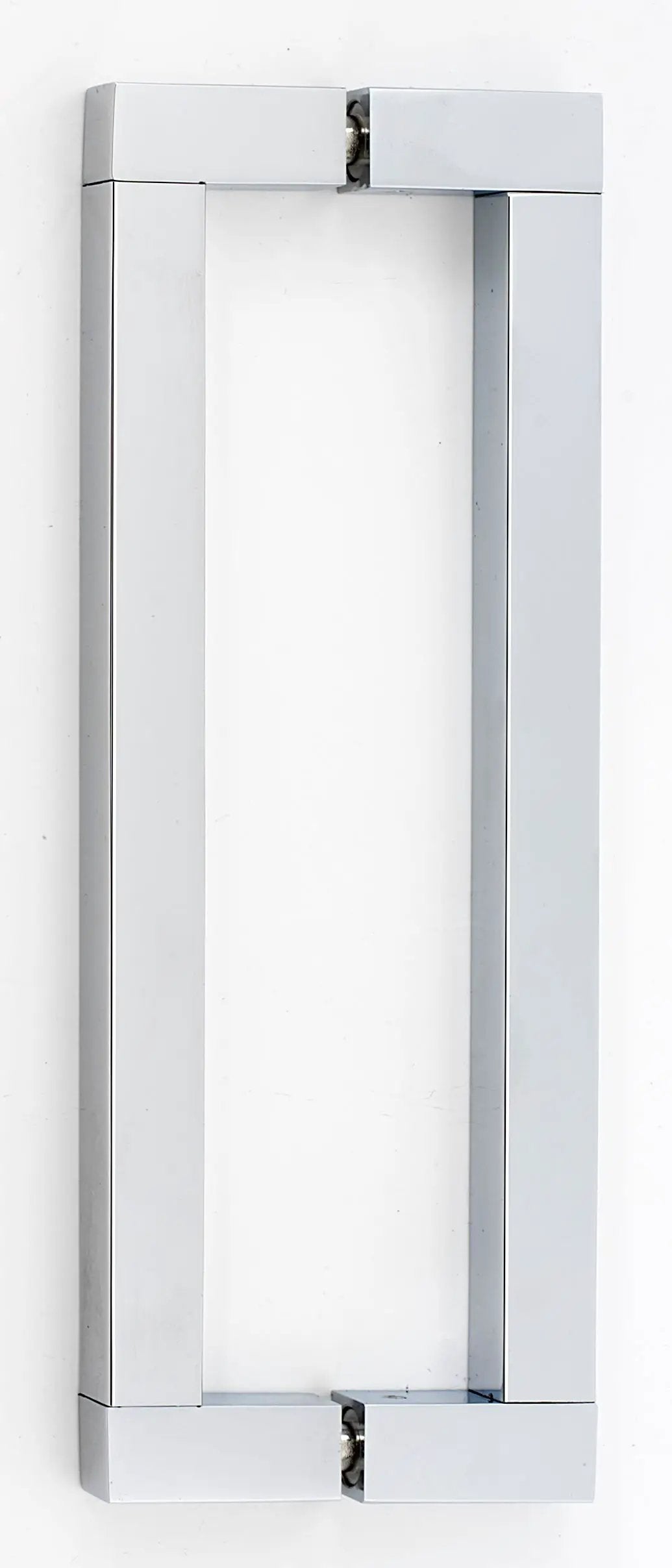 polished chrome door pull
