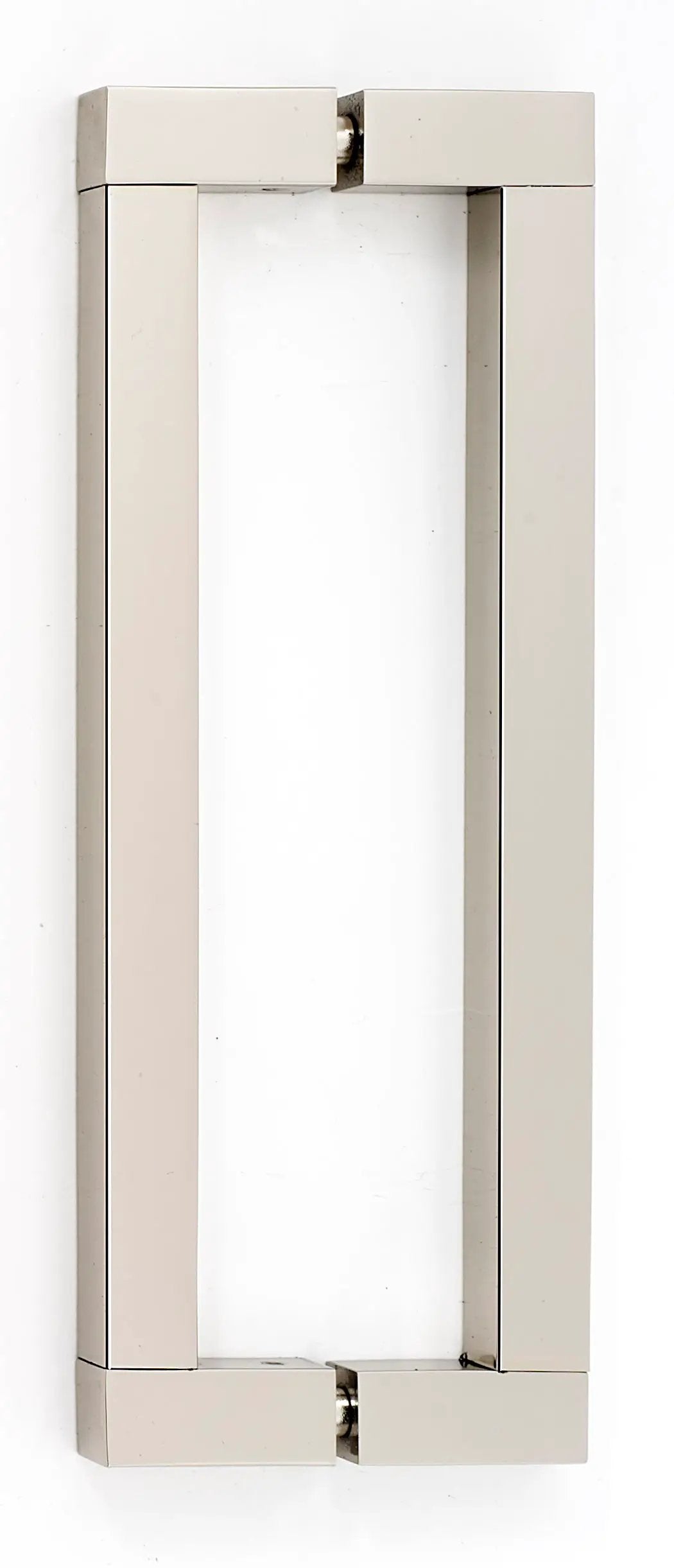 Alno Block 8" Back to Back Glass Door Pull by Alno