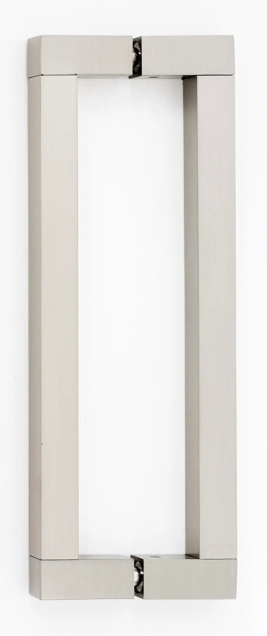 Alno Block 8" Back to Back Glass Door Pull by Alno