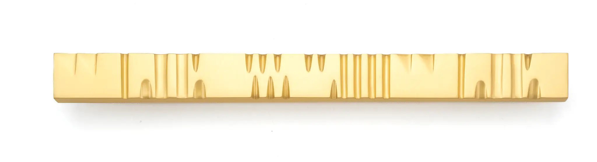 satin brass knob