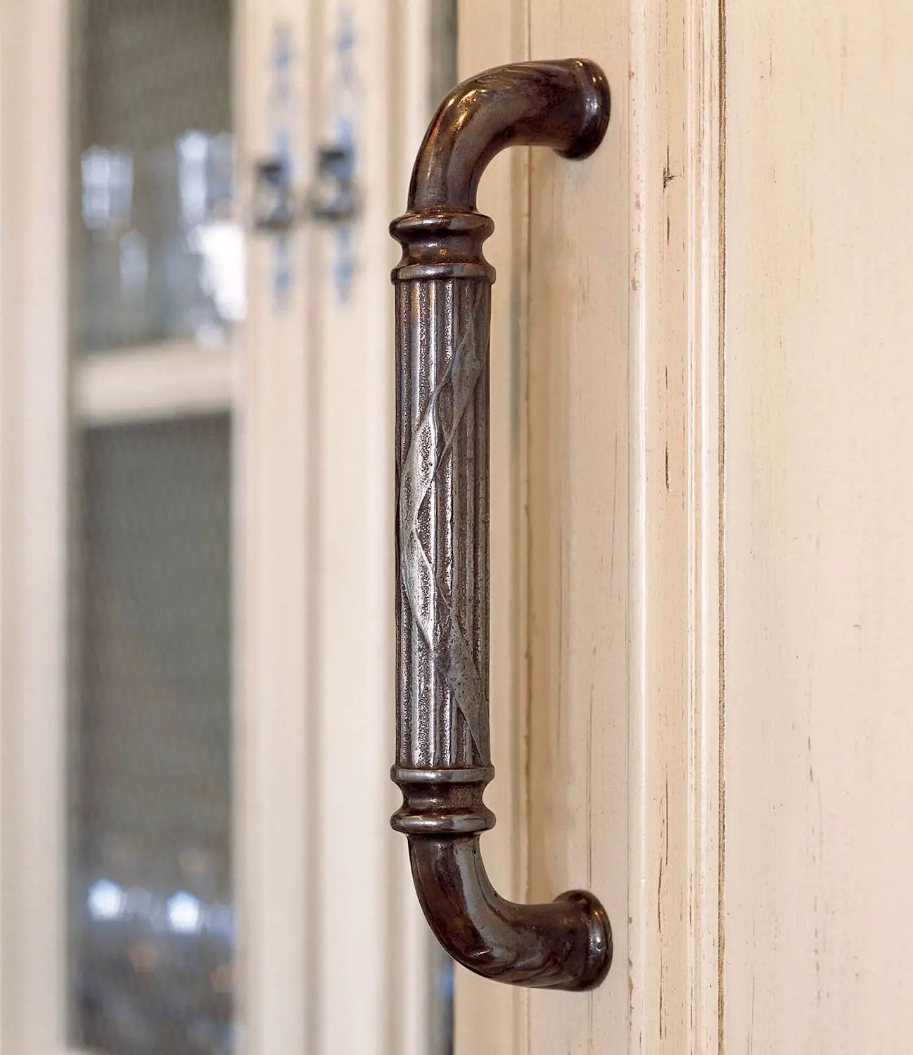 bronze rust cabinet pull