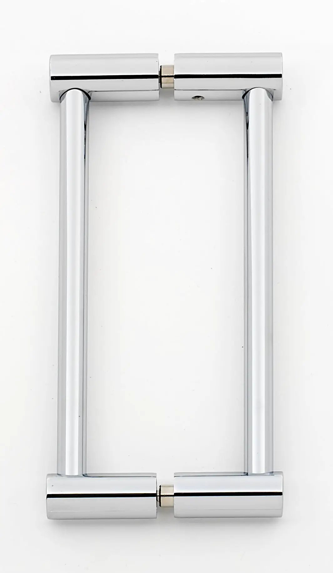 polished chrome door pull