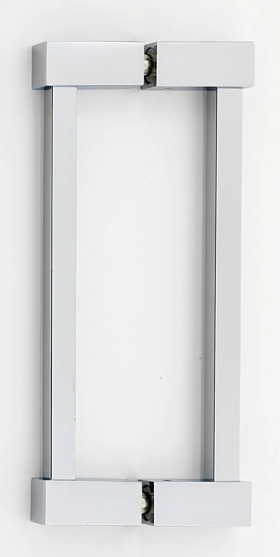 polished chrome door pull