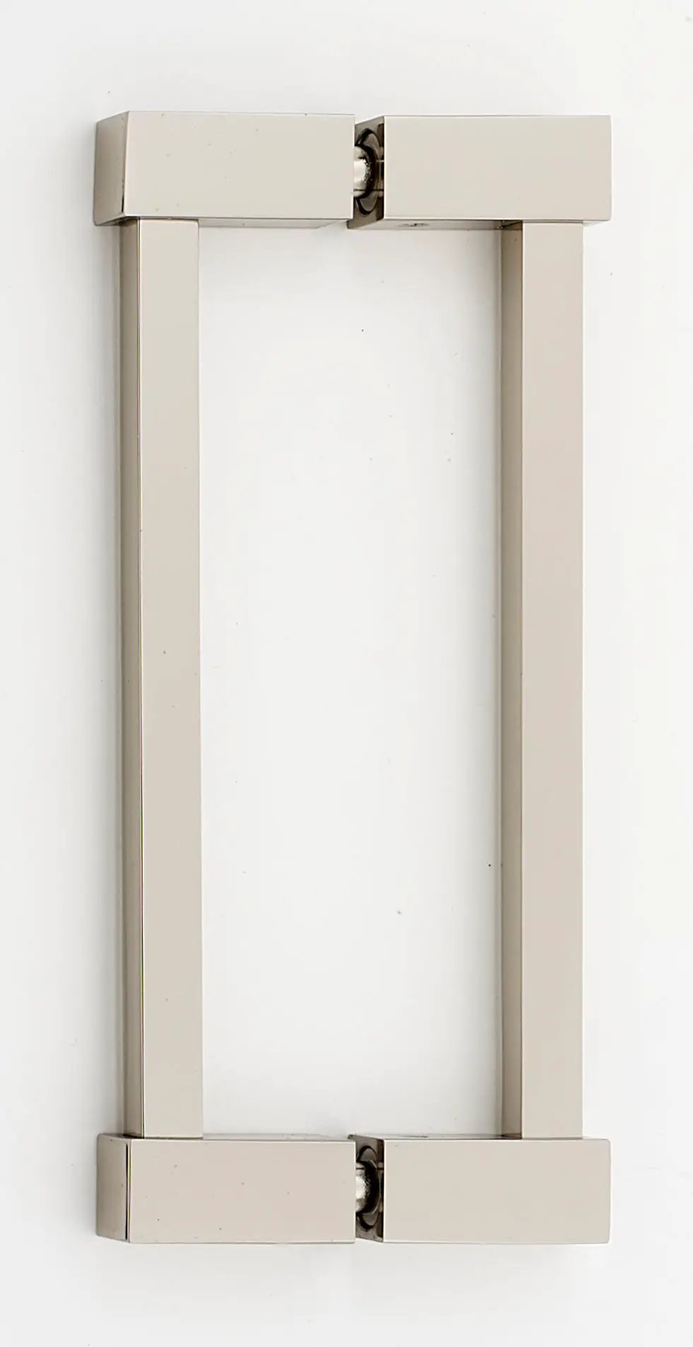 Alno Contemporary Il 6" Back to Back Glass Door Pull by Alno