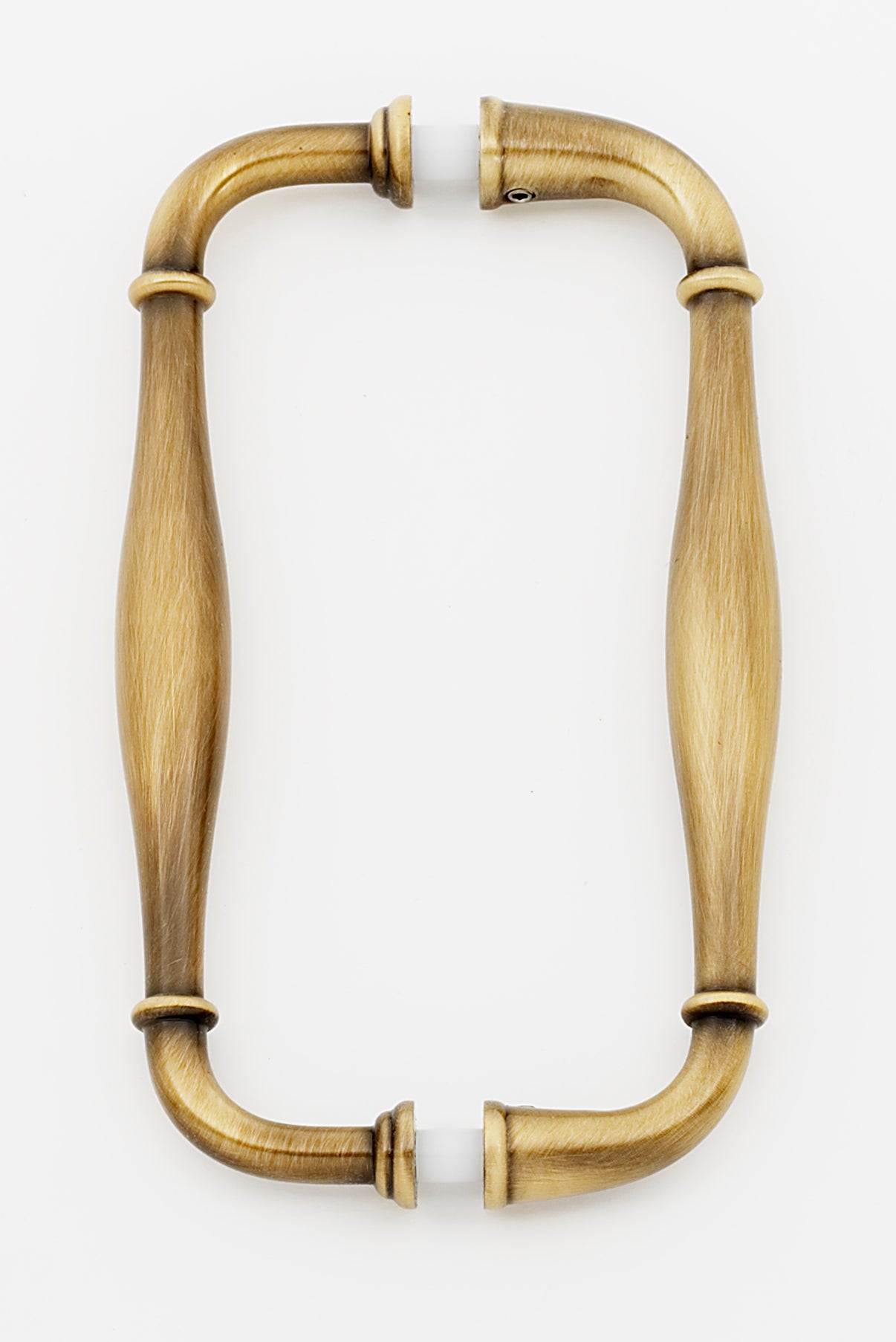 Alno Charlie's 6" Back to Back Glass Door Pull