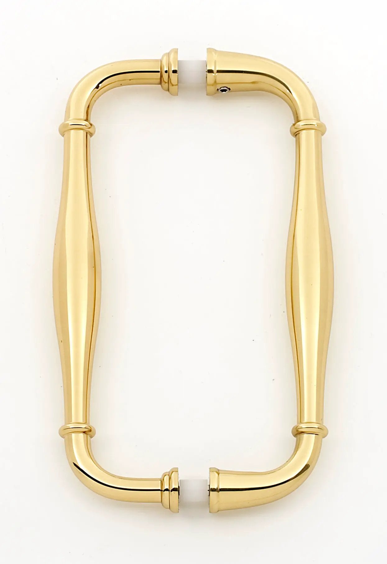 Alno Charlie's 6" Back to Back Glass Door Pull by Alno
