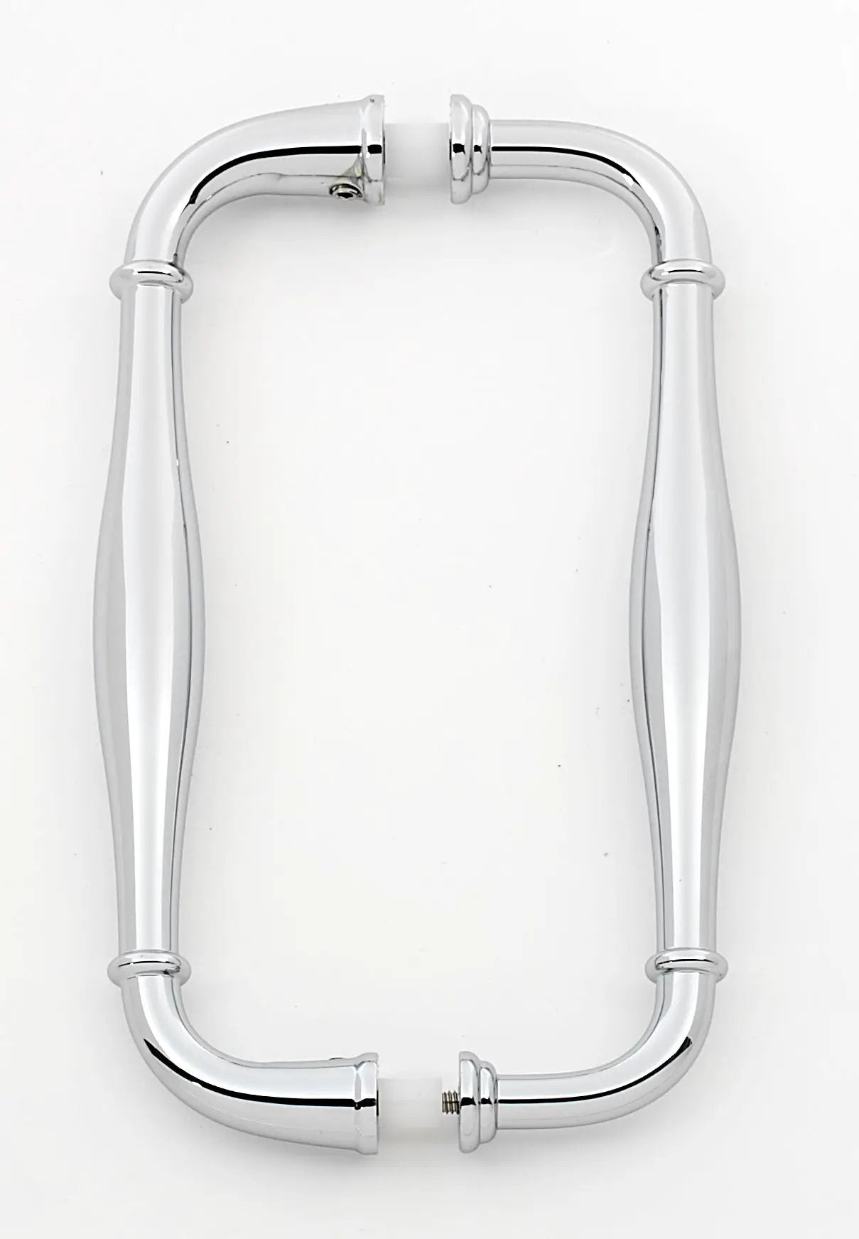 polished chrome door pull