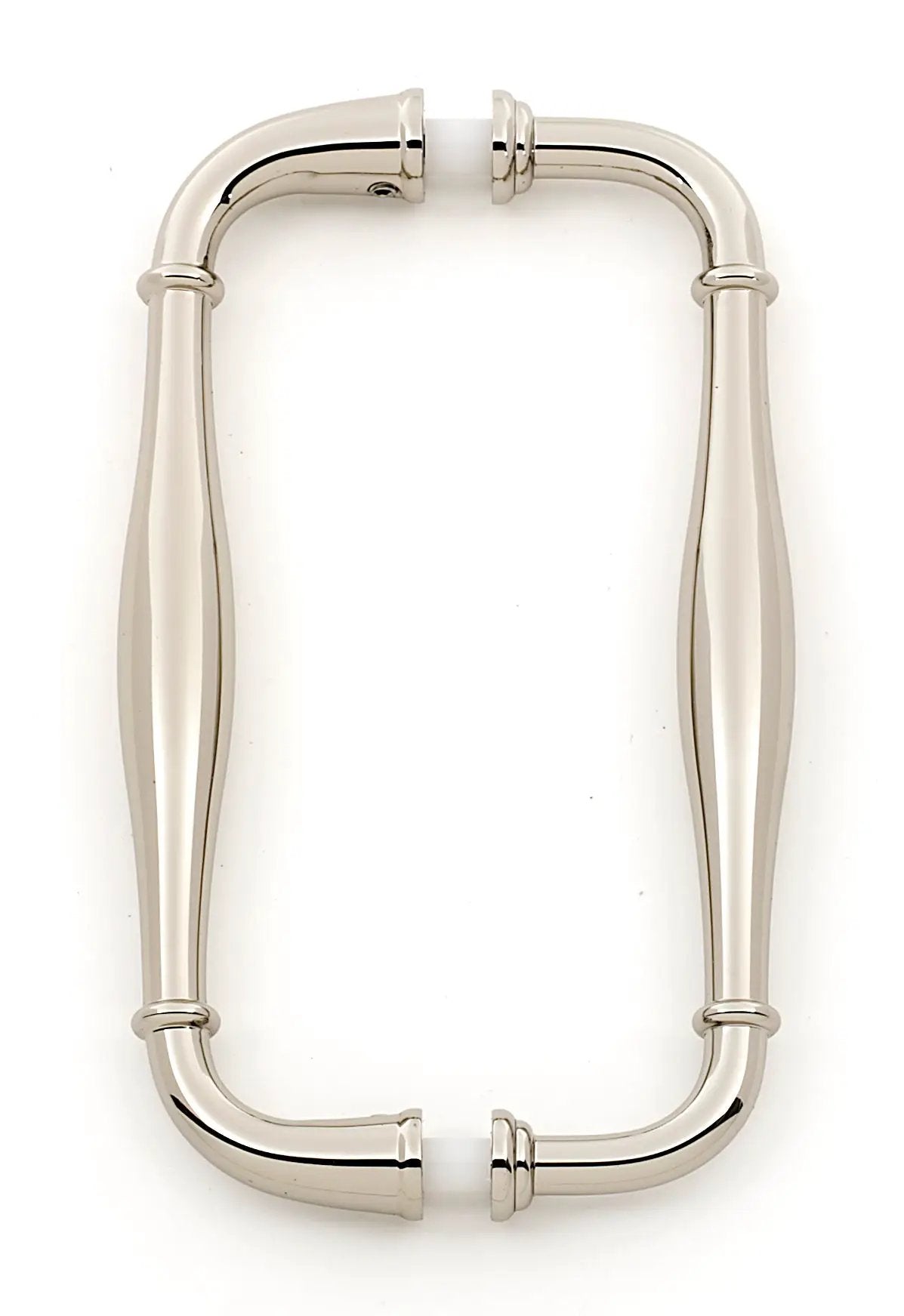 Alno Charlie's 6" Back to Back Glass Door Pull by Alno
