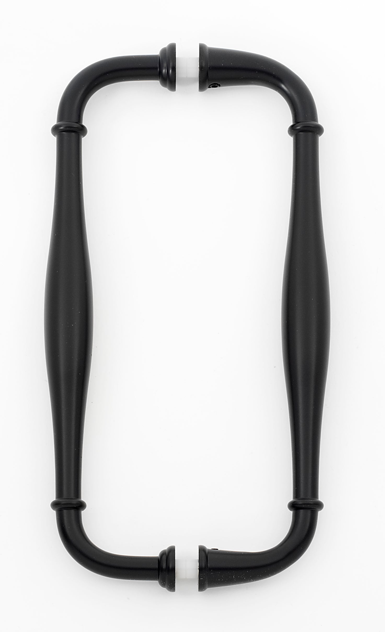 Alno Charlie's 8" Back to Back Glass Door Pull