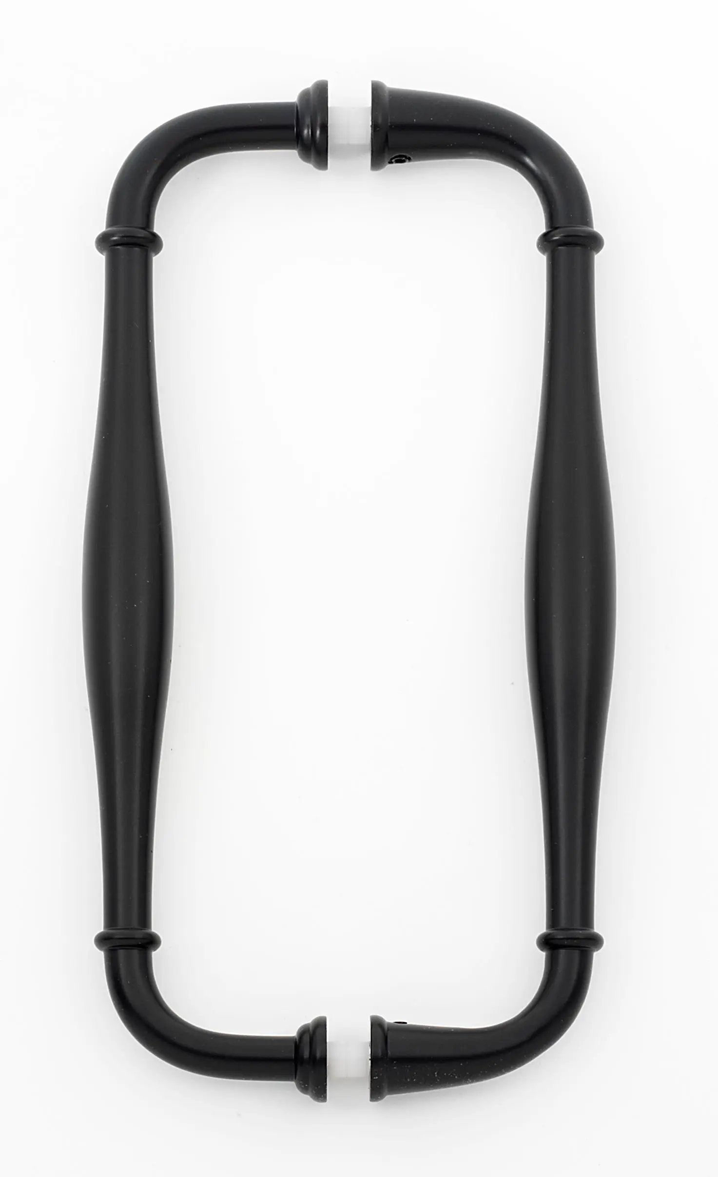 Alno Charlie's 8" Back to Back Glass Door Pull by Alno