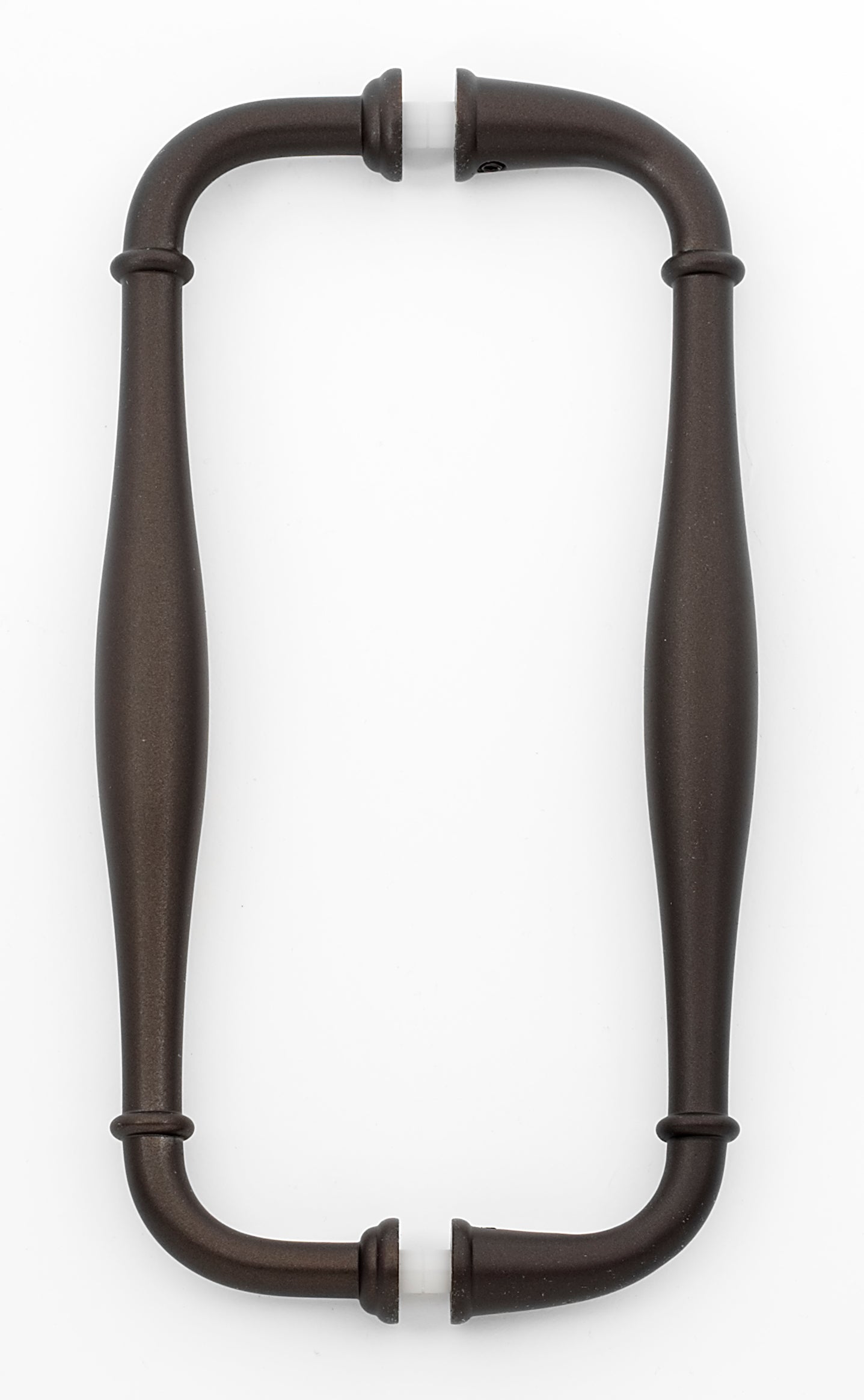 Alno Charlie's 8" Back to Back Glass Door Pull