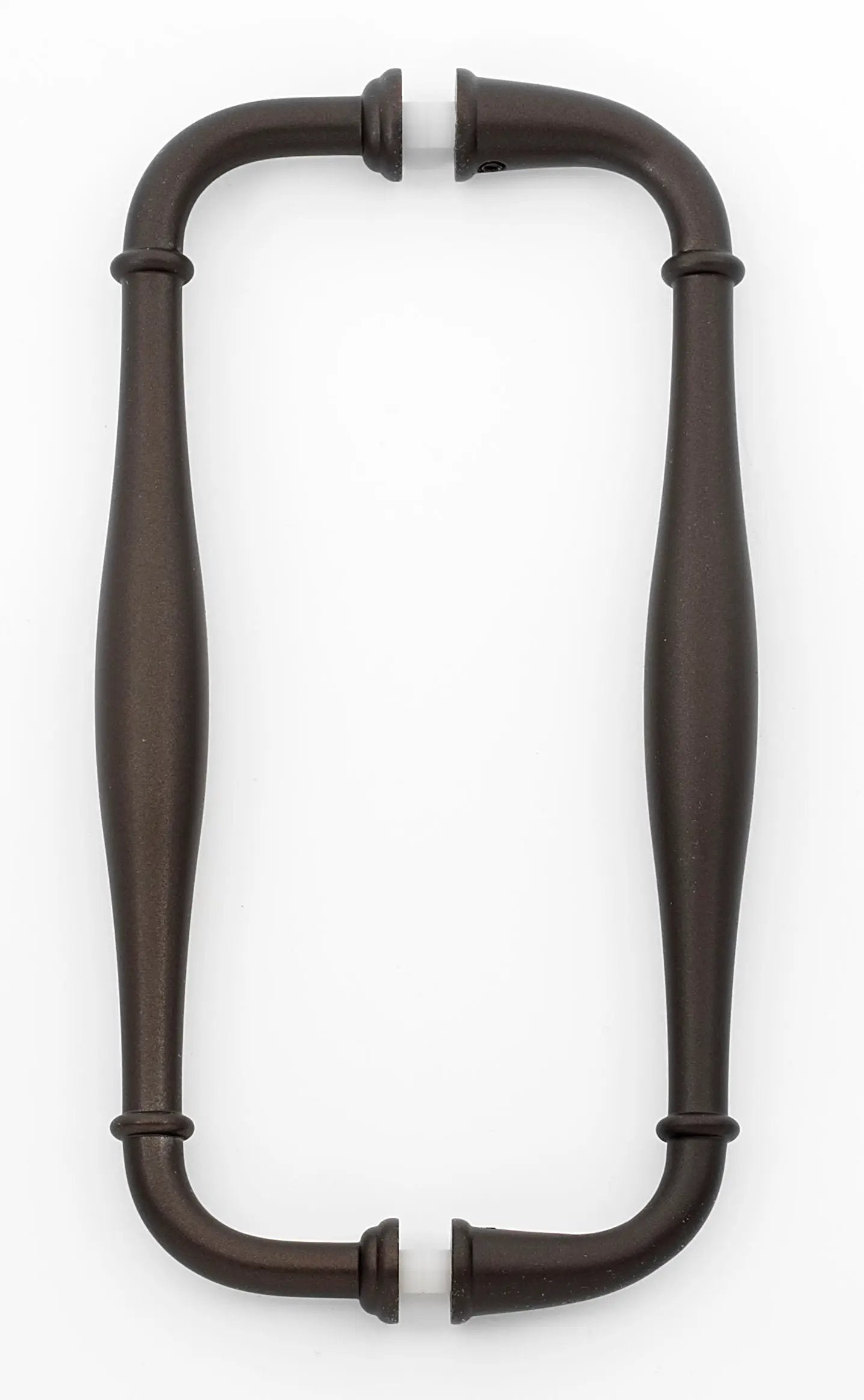 Alno Charlie's 8" Back to Back Glass Door Pull by Alno