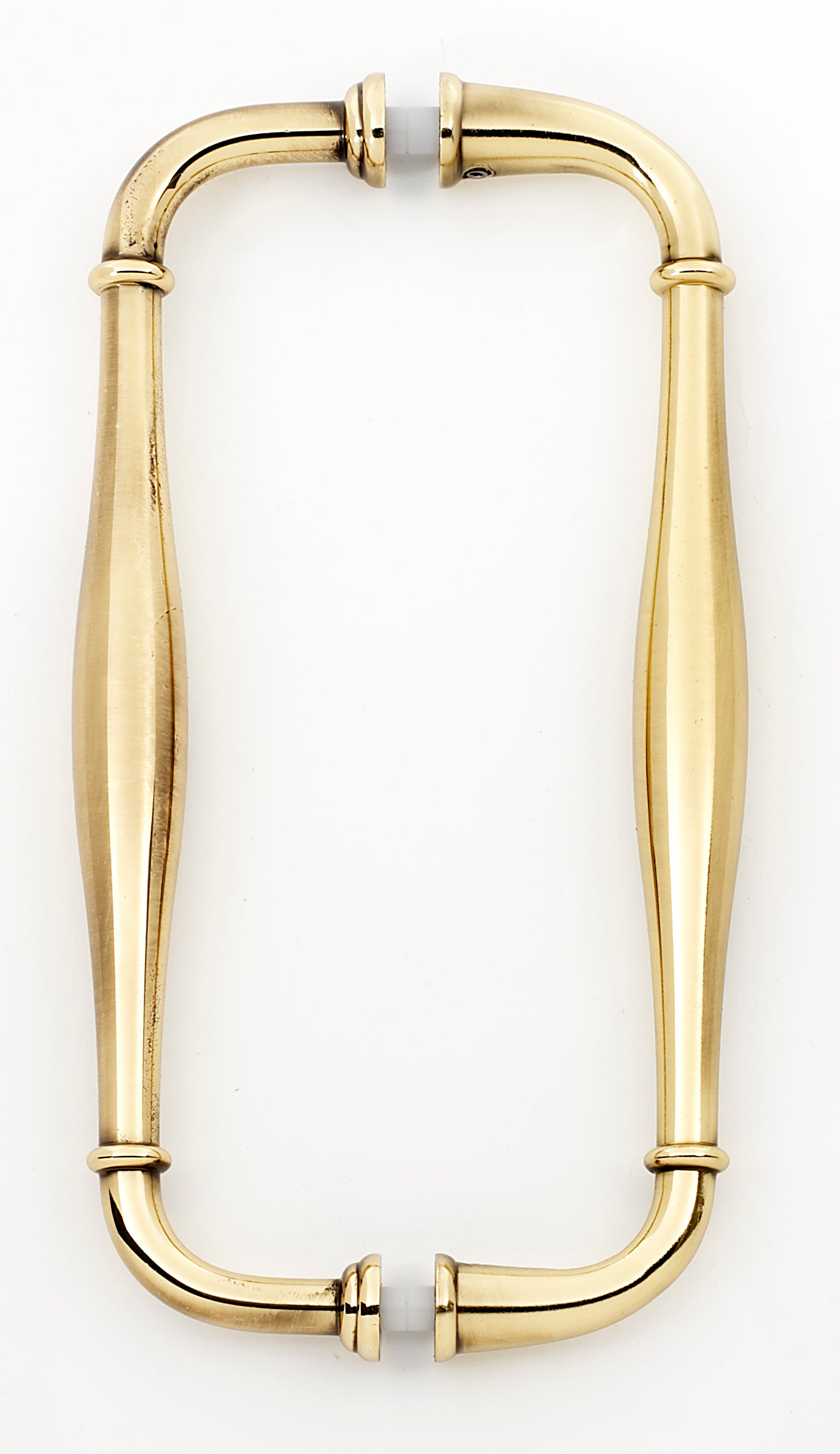 Alno Charlie's 8" Back to Back Glass Door Pull