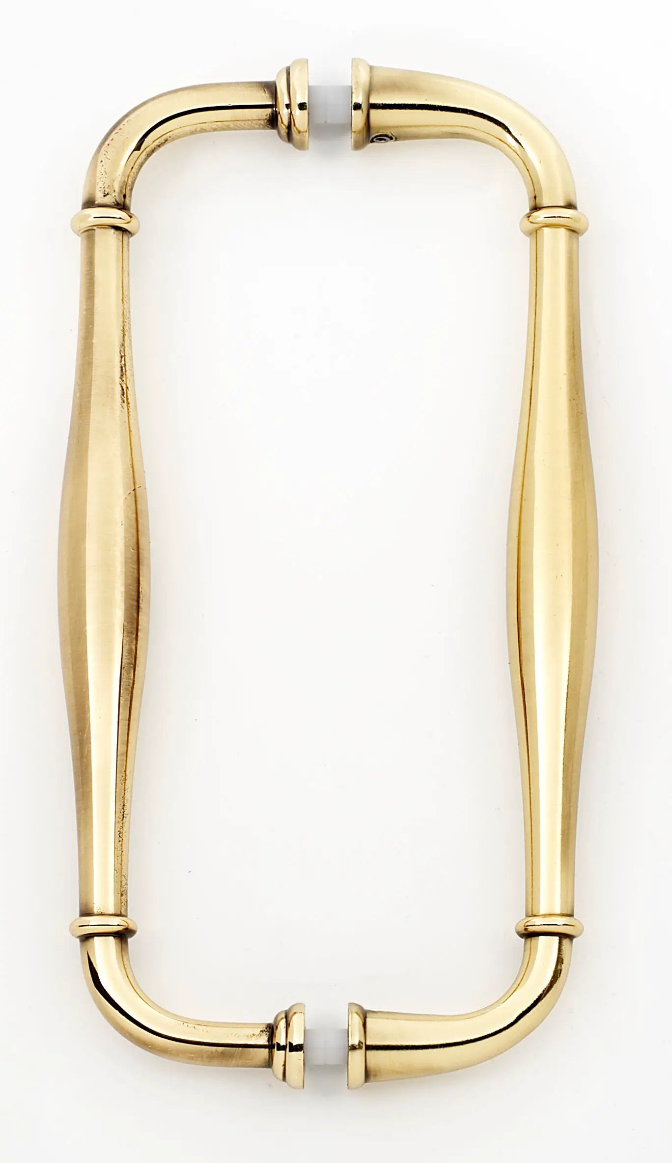 Alno Charlie's 8" Back to Back Glass Door Pull by Alno