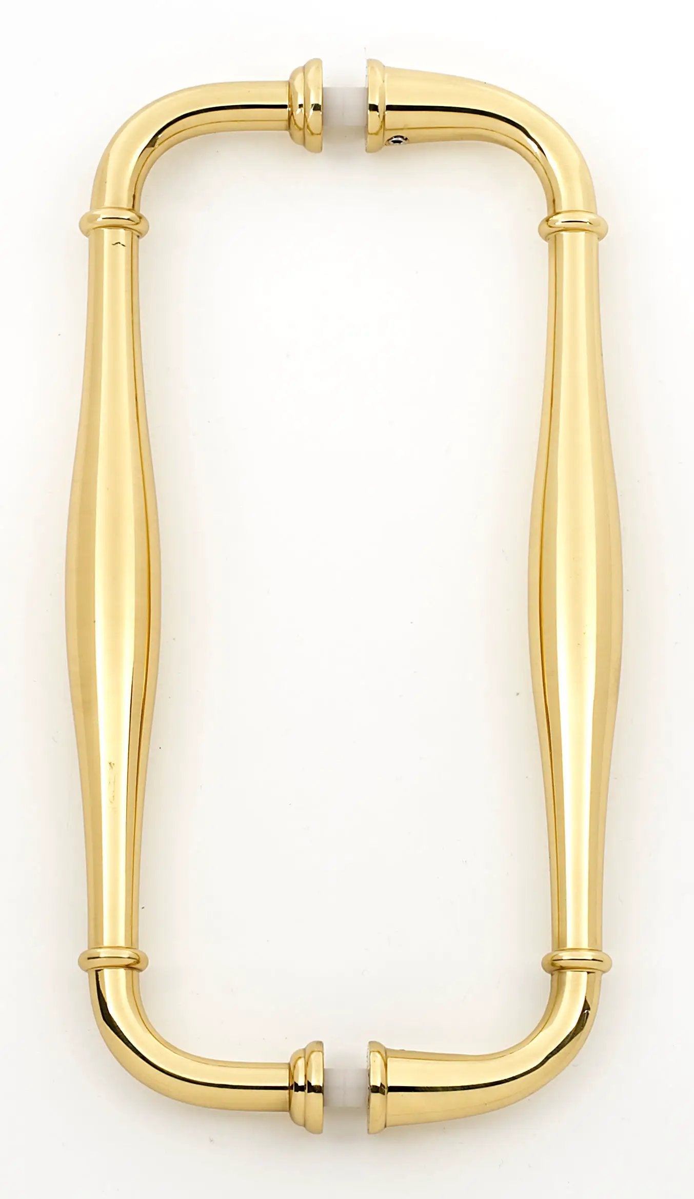 Alno Charlie's 8" Back to Back Glass Door Pull by Alno