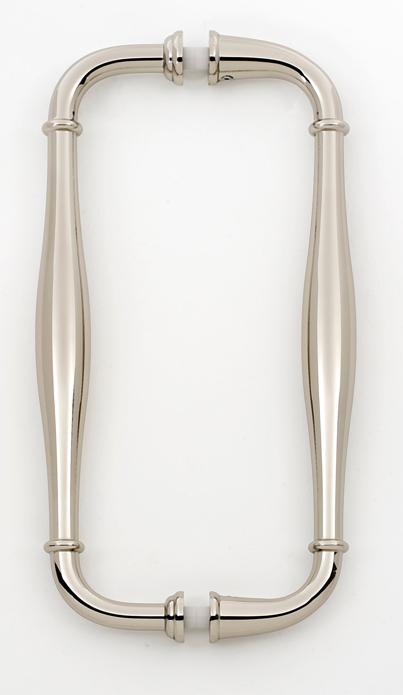 Alno Charlie's 8" Back to Back Glass Door Pull