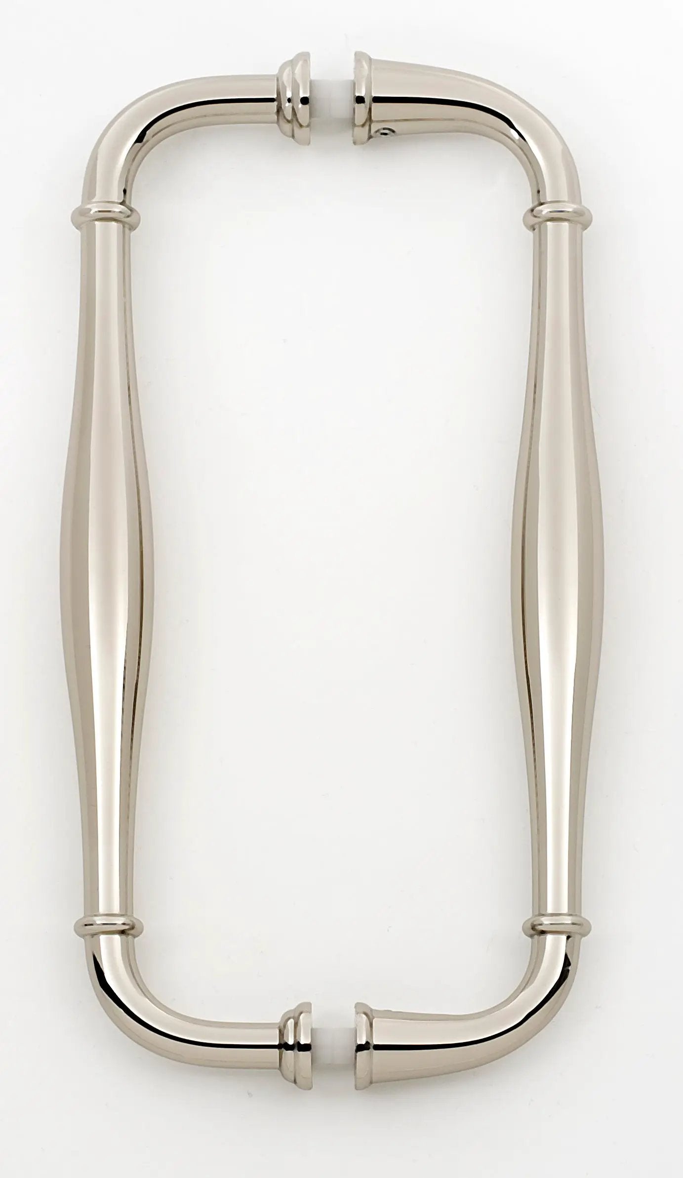 Alno Charlie's 8" Back to Back Glass Door Pull by Alno