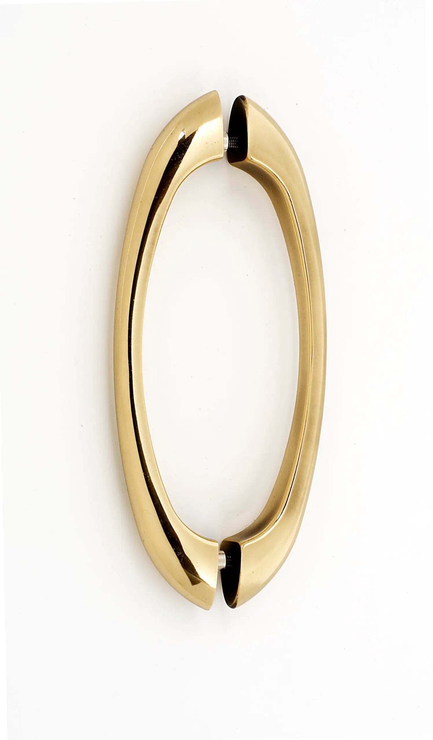 Alno 6" Back to Back Glass Door Pull by Alno