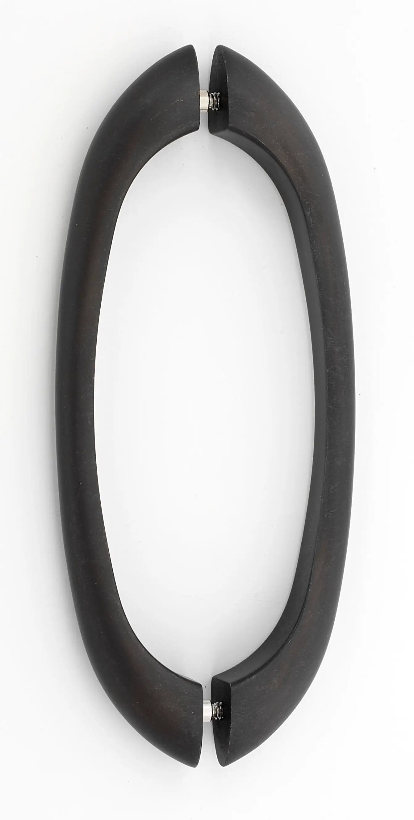 Alno 8" Back to Back Glass Door Pull by Alno