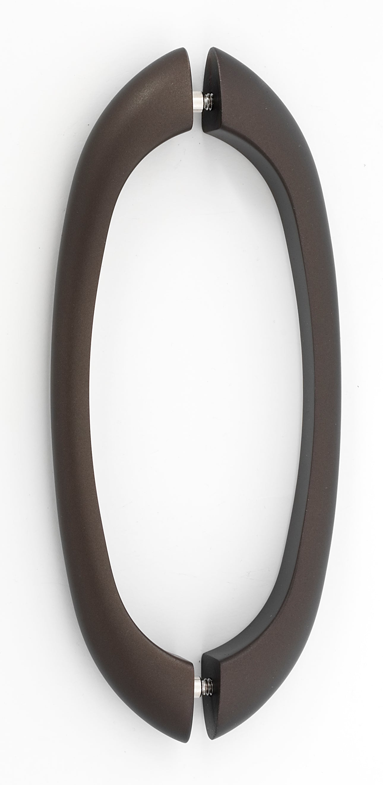 Alno 8" Back to Back Glass Door Pull