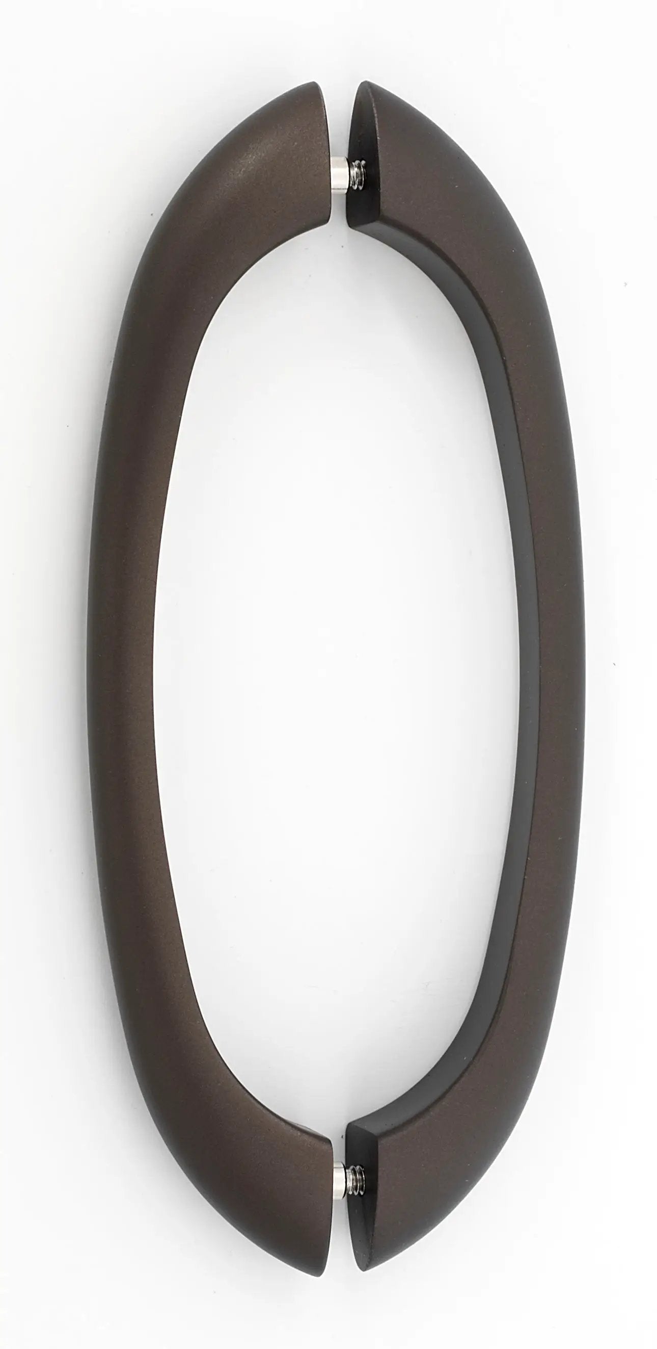 Alno 8" Back to Back Glass Door Pull by Alno