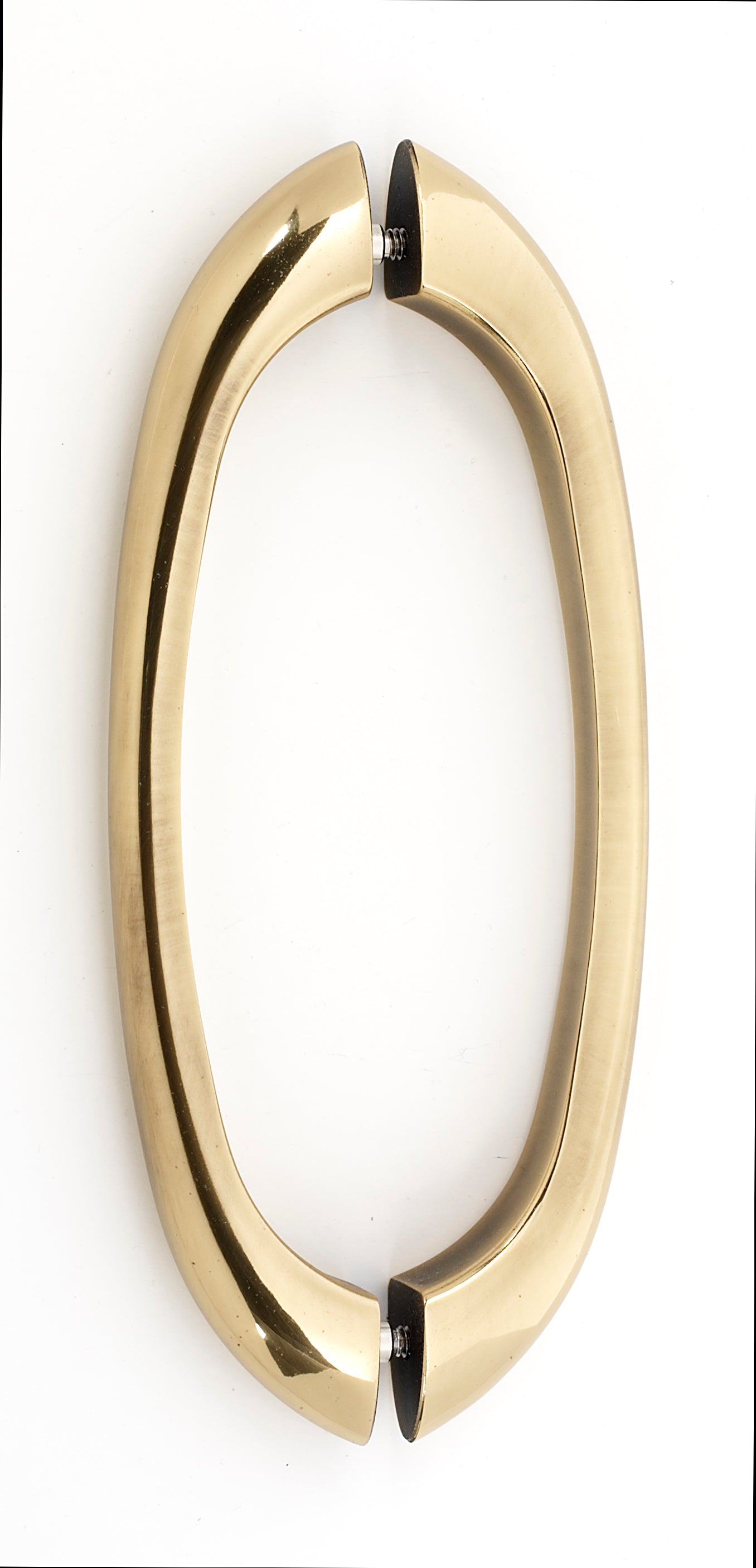 Alno 8" Back to Back Glass Door Pull