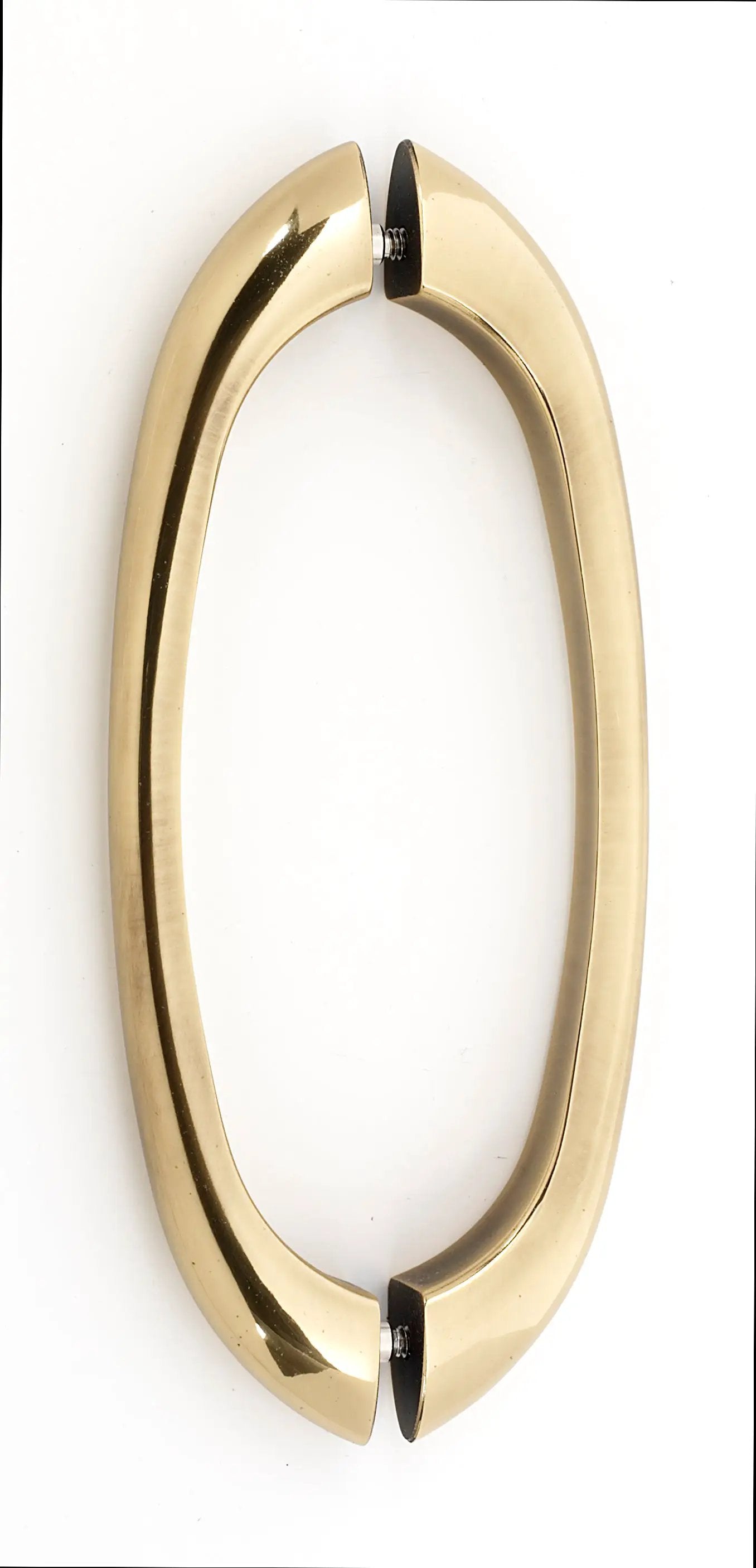 Alno 8" Back to Back Glass Door Pull by Alno