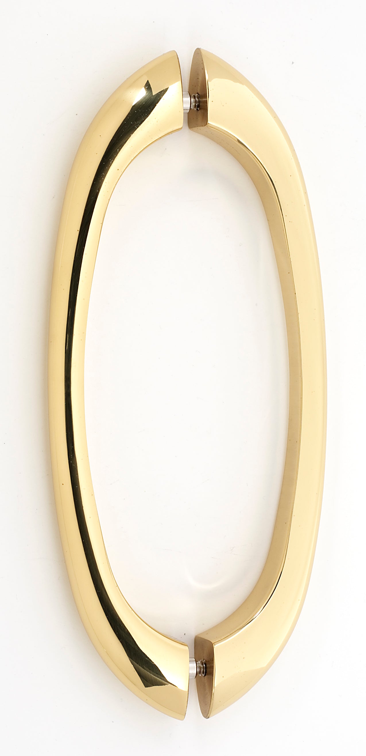 Alno 8" Back to Back Glass Door Pull