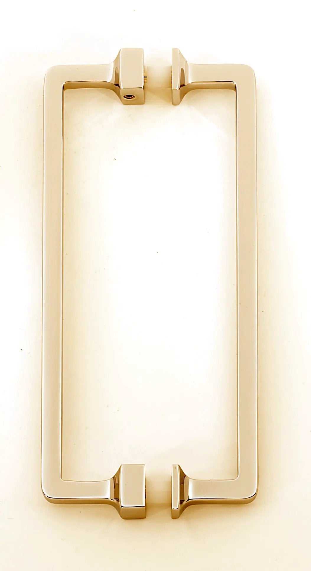 Alno Millennium 6" Back to Back Glass Door Pull by Alno