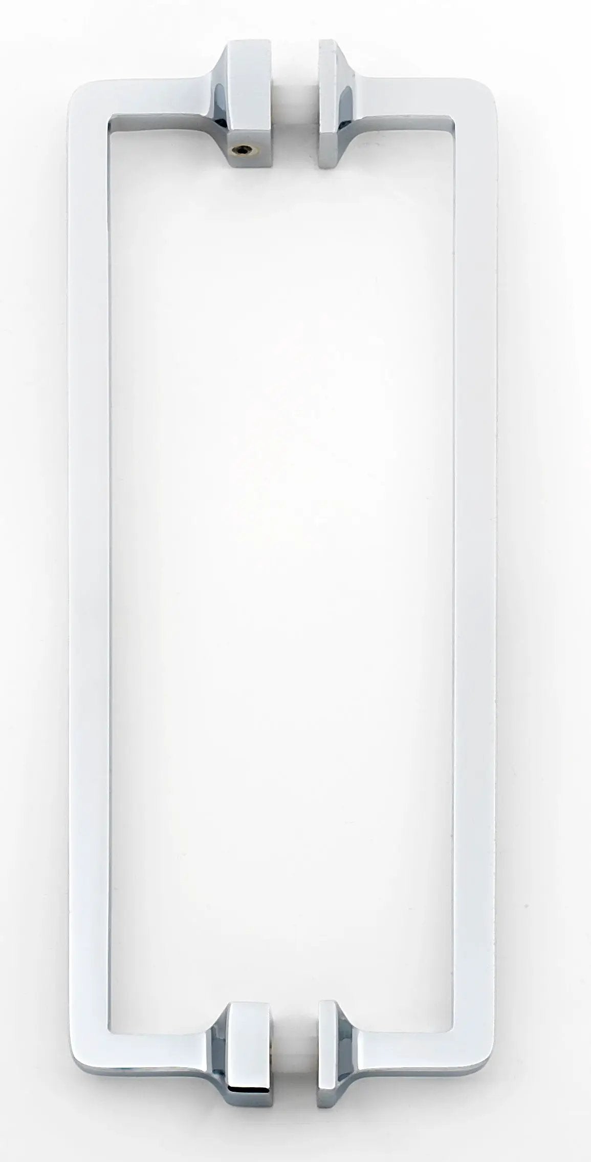 polished chrome door pull