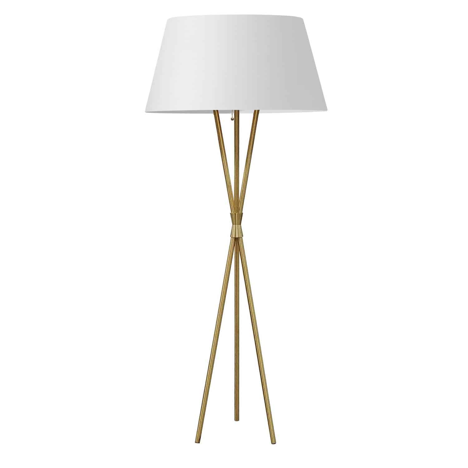 Dainolite 1 Light 3 Legged Floor Lamp