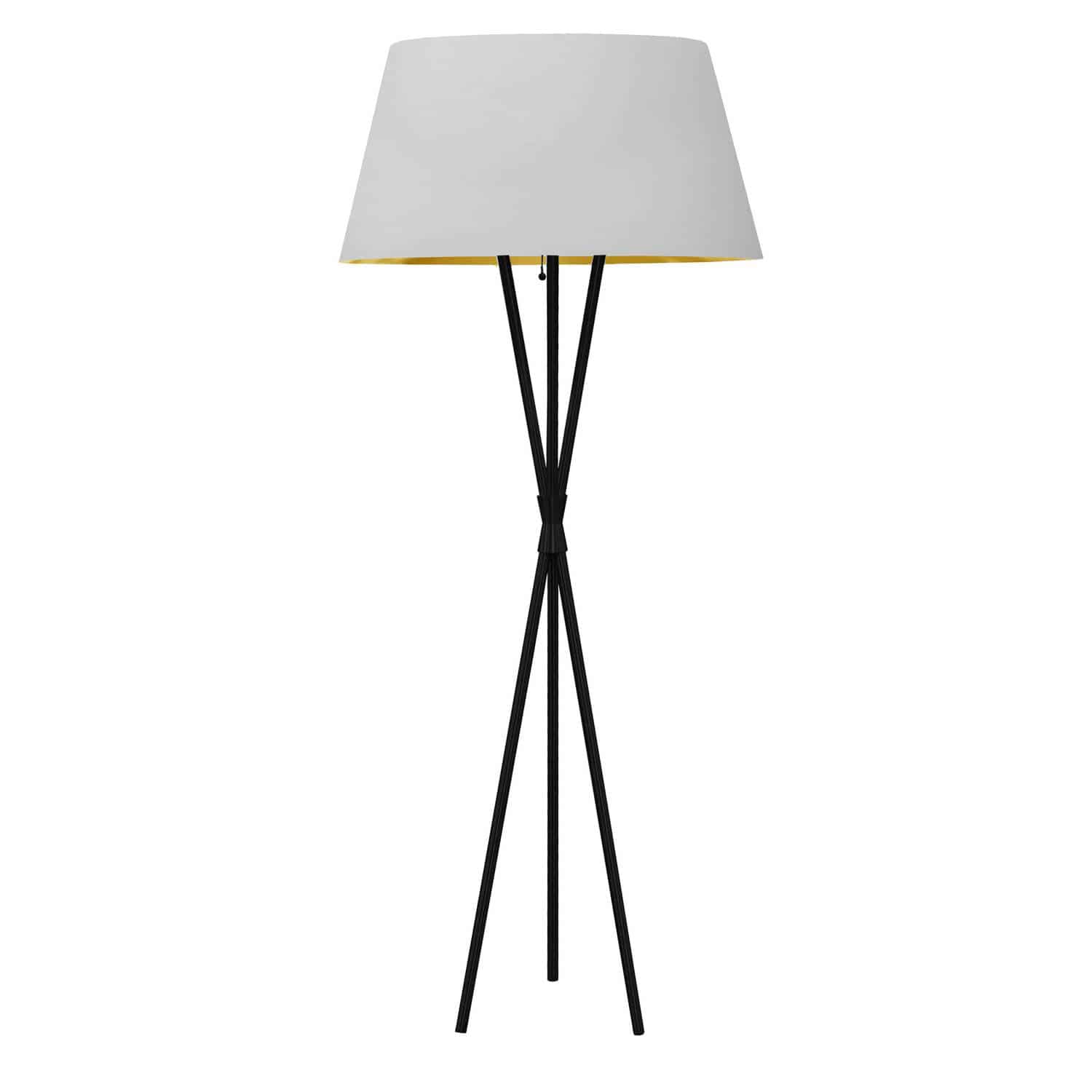 Dainolite 1 Light 3 Legged Floor Lamp