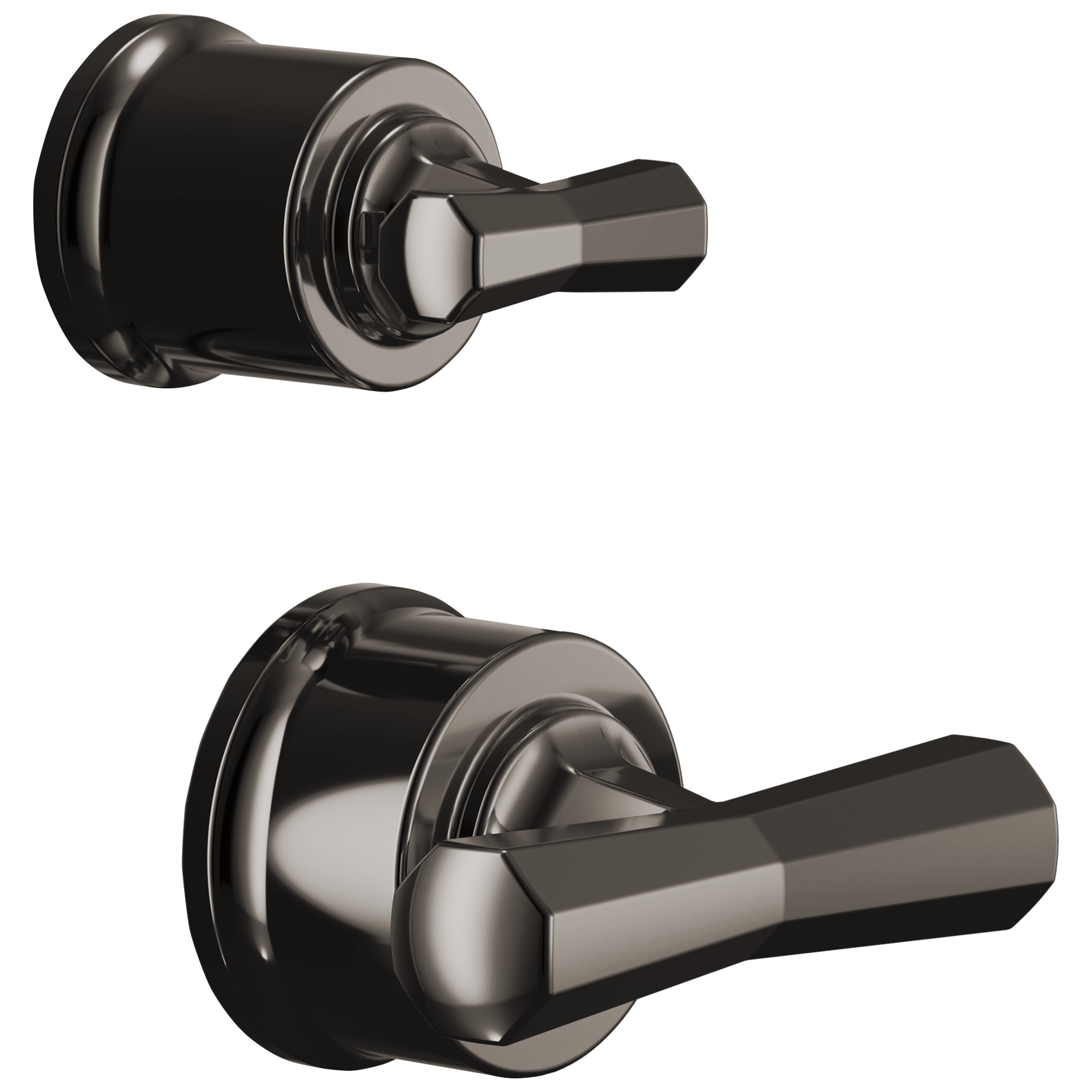 Brizo Beauclere Pressure Balance Valve with Integrated Diverter Trim Cross Handle Kit by Brizo