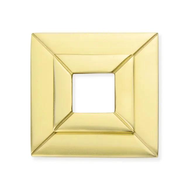 satin brass pull