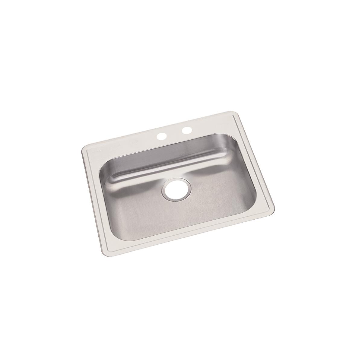 satin single bowl drop-in sink