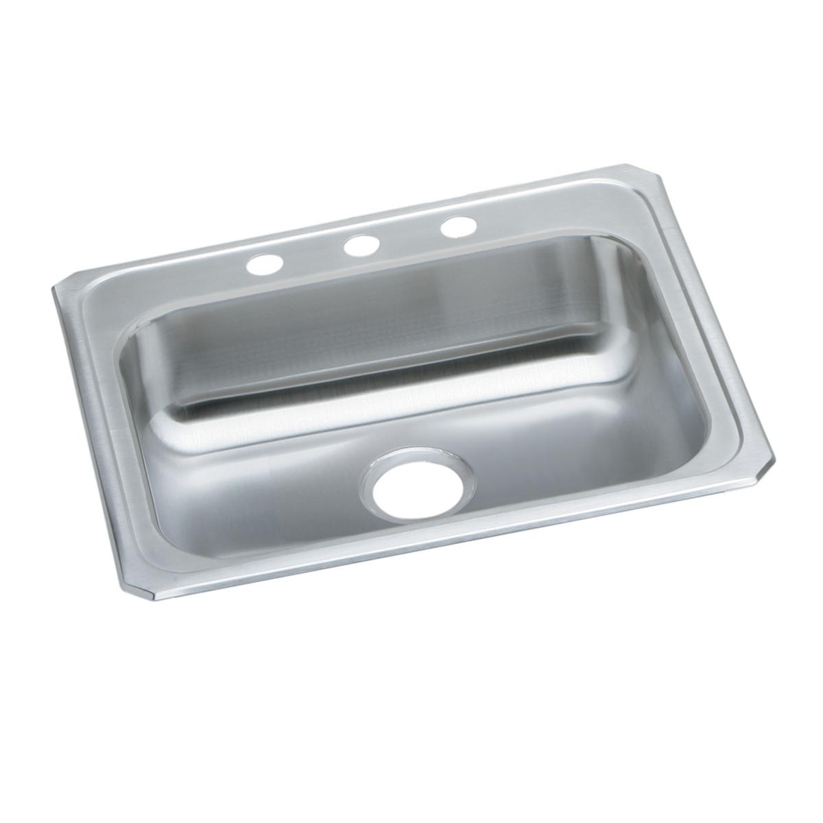 Elkay Celebrity 25" x 21-1/4" x 5-3/8" Single Bowl Drop-in Sink by Elkay